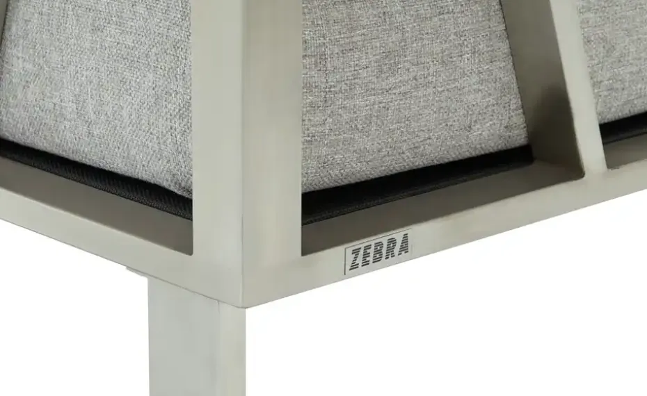 Zebra Kissenset für 3-Sitzer Belvedere